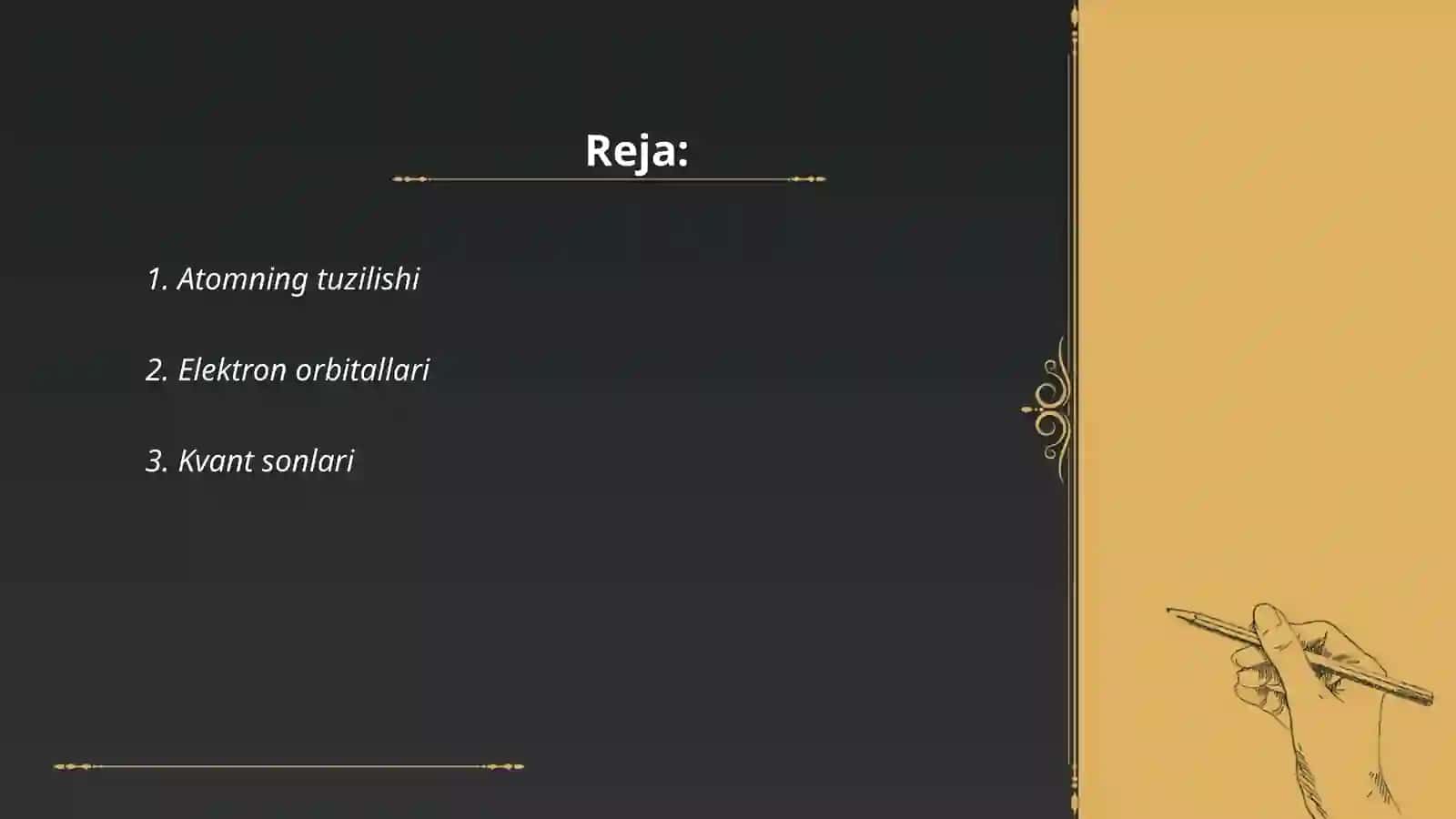 Atom du'zilisi teoriyaleri ha'm kvant mexanikasi 2