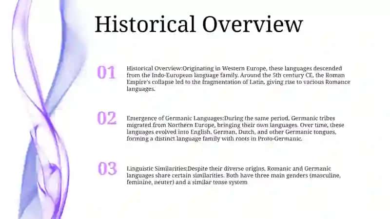 Romanic-Germanic Languages 2
