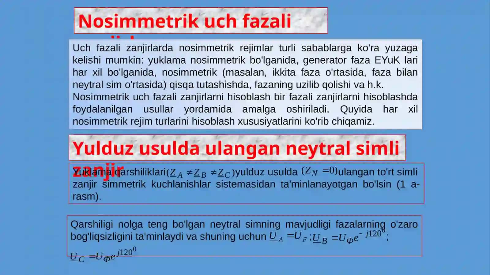 Uchfazalit zimlar 2