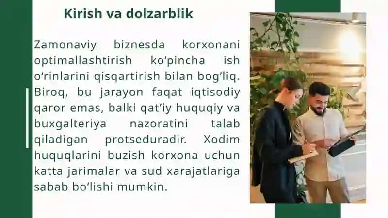 Xodimlar huquqini himoya qilish 2