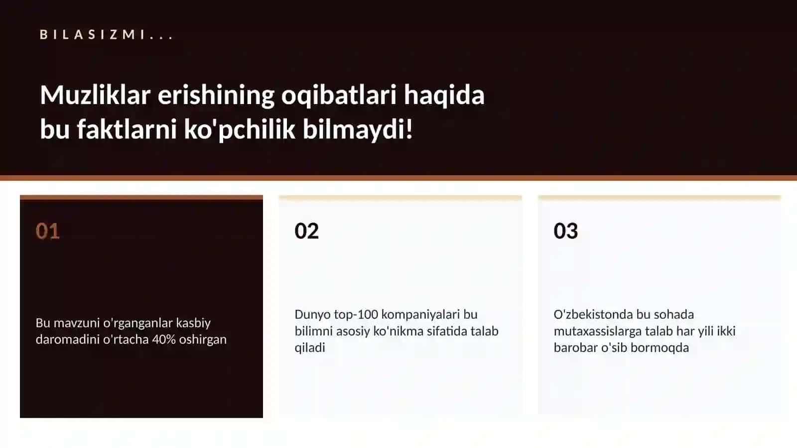 Muzliklar erishining oqibatlari 2