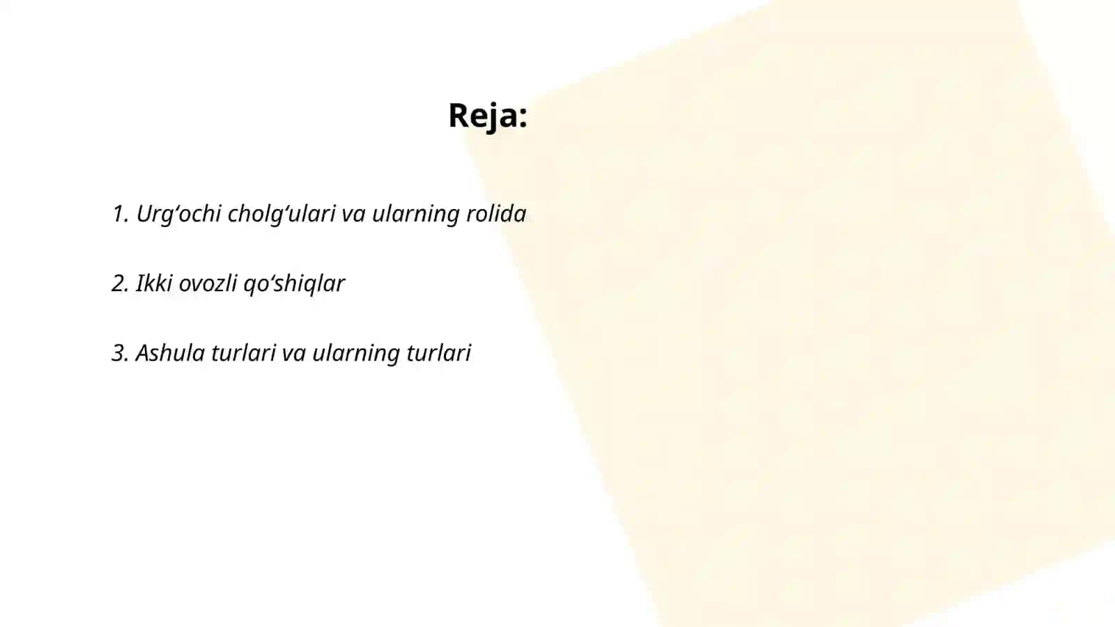 Eron xalq musiqa madaniyati 2