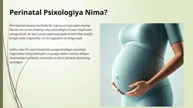Perinatal Psixologiyaning Asosiy Muammolari 2
