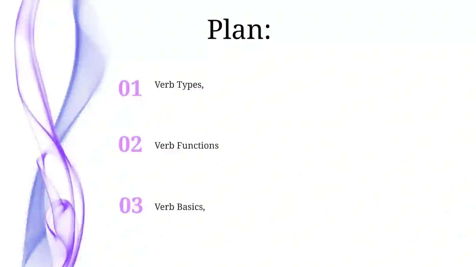 Verb Types 2