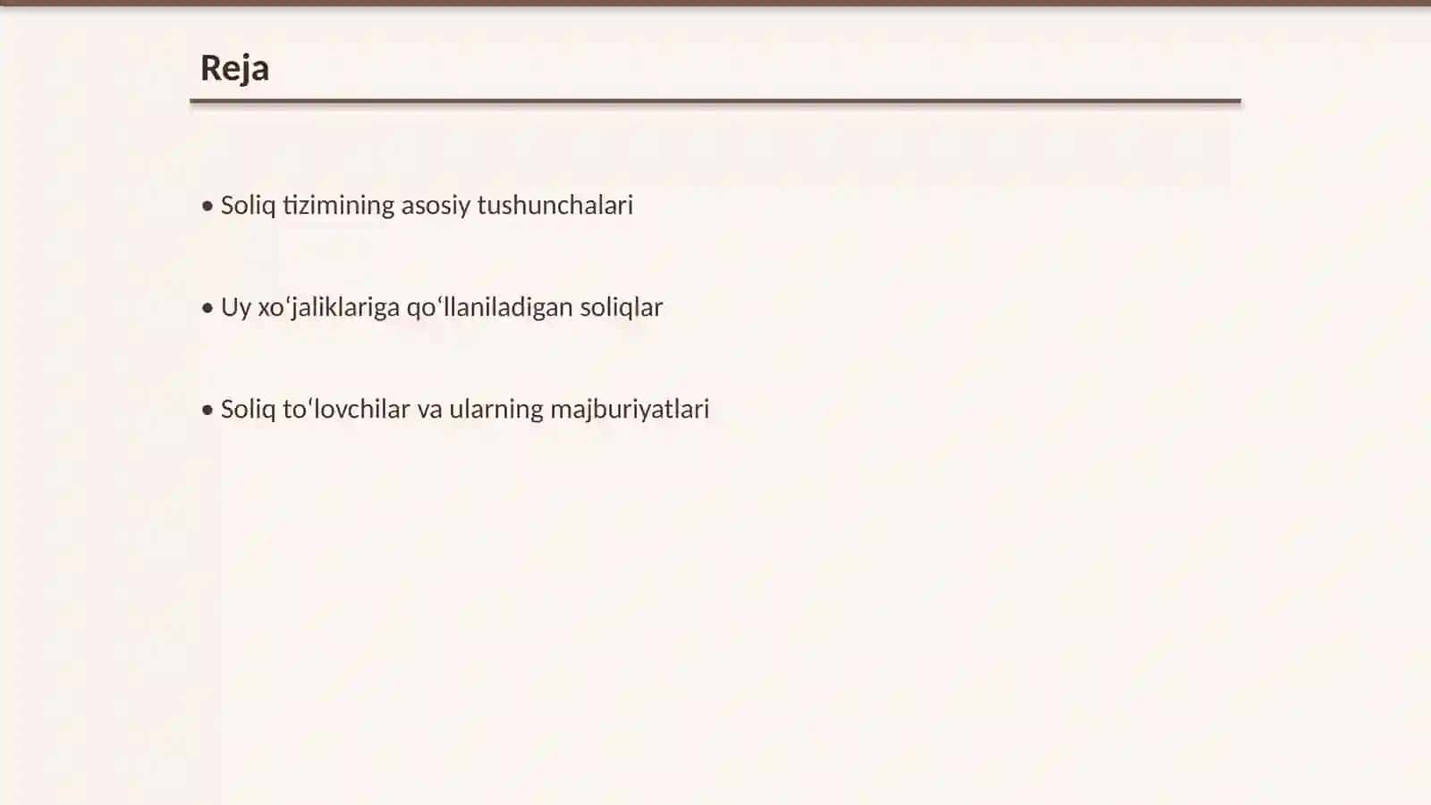 Uy xo‘jaliklarini soliqqa tortish 2