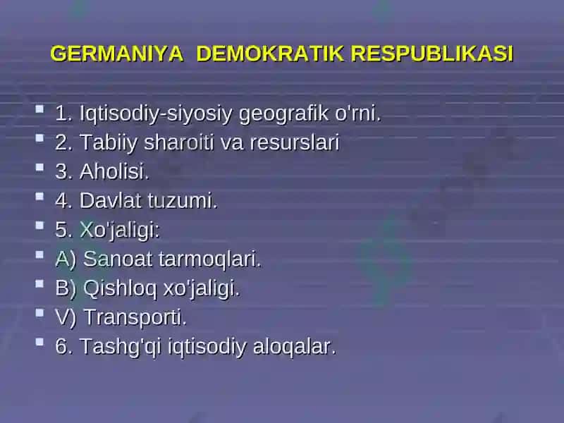 Germaniyaiqtisodiyoti 2