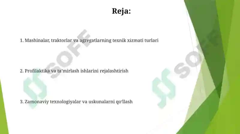 Filtrlarni tozalash va yog' almashtirish 2