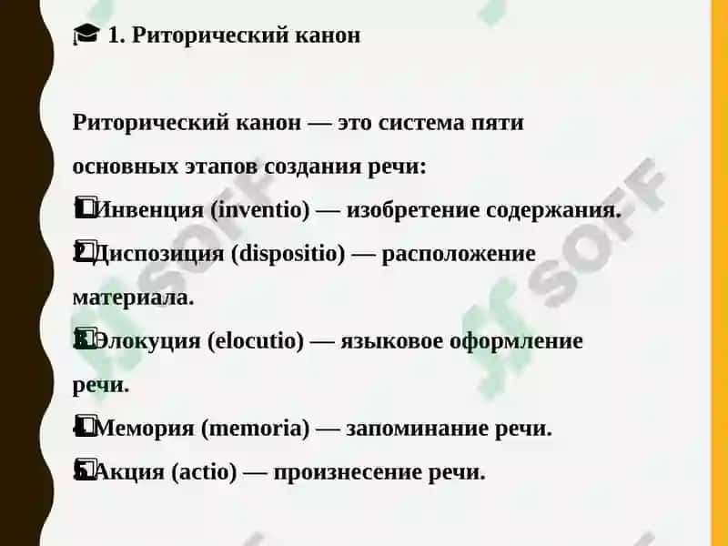 Риторический канон: инвенция 2