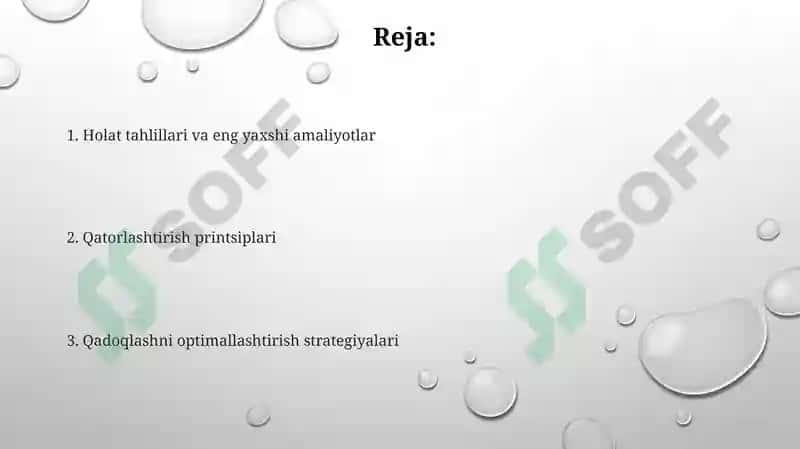 Chiziqlarning urinish tartibi va o'ramasi 2