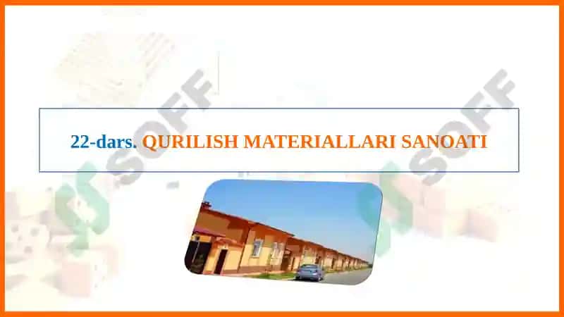 Qurilish materiallari sanoati 2