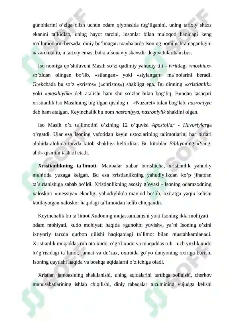 Xristianlik 2