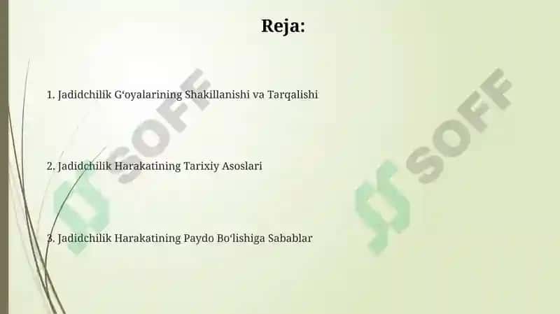 Jadidchilik harakati va milliy uygʻonish 2