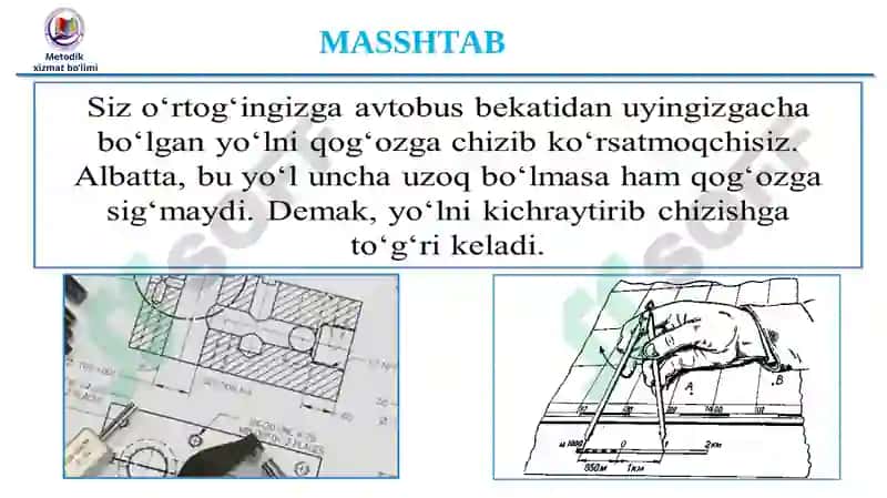 Geografiya fani MASSHTAB 2