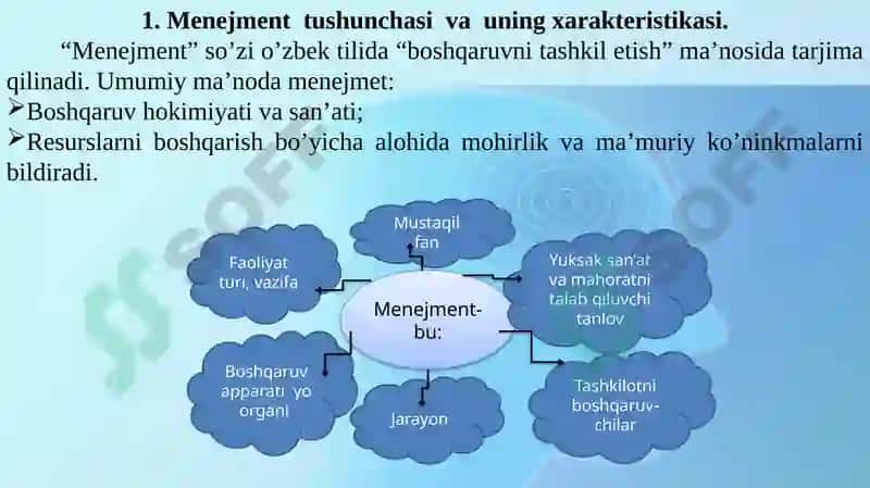 Boshqaruvfanining rivojlanishi tarixiy davrlari 2
