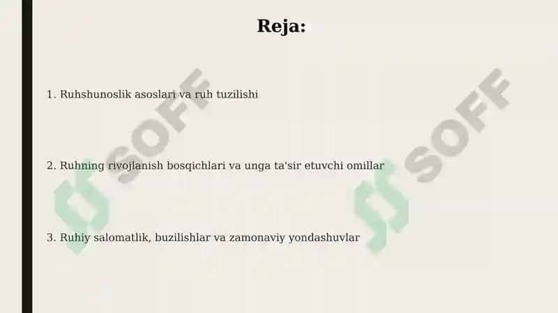 Psixika va uning taraqqiyoti 2