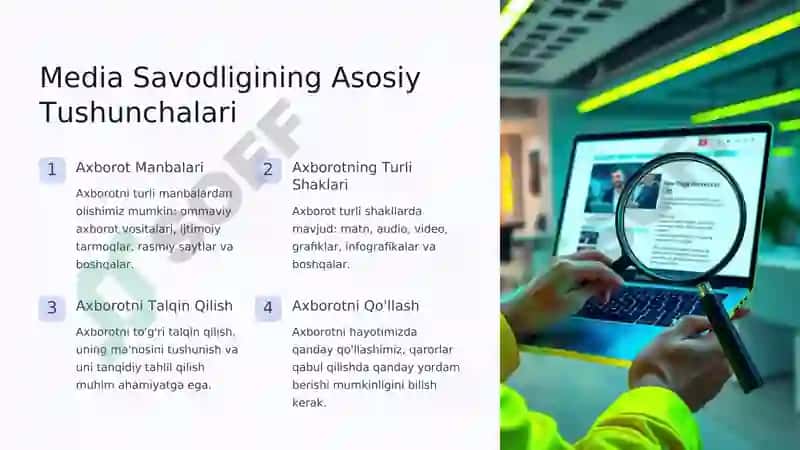 Siz nima uchun media  savodli boʻlishingiz kerak 2