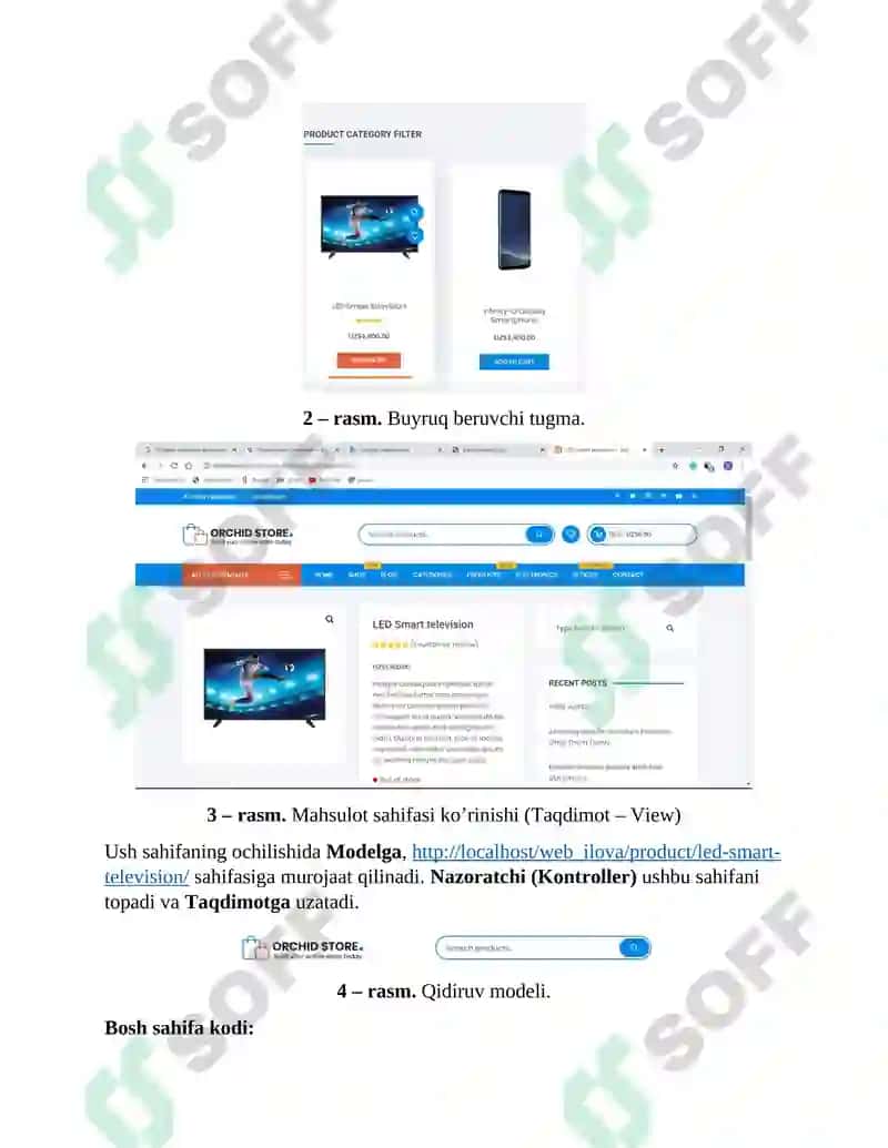 Model-Taqdimot-Kontroller andozasiga assoslanib  veb ilovalarni ishlab chiqish. 2