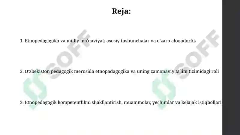 Etnopedagogika va Milliy Ma'naviyat 2