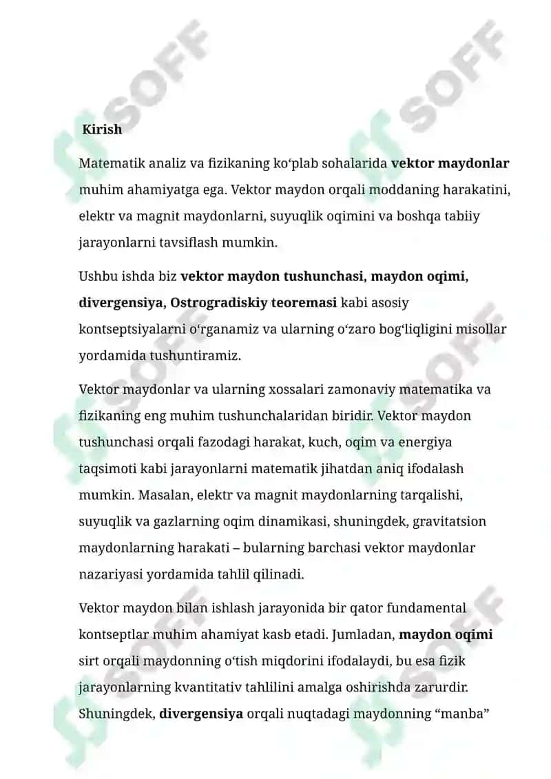 Vektor maydon 2
