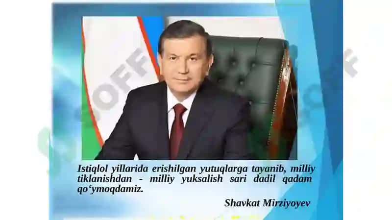 Yangi O‘zbekiston: milliy tiklanish dan – milliy yuksalish sari 2