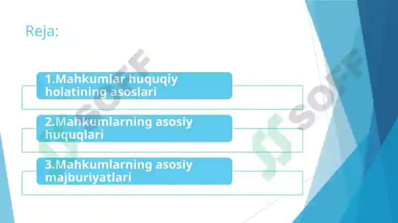 Mahkumning huquqiy holati 2