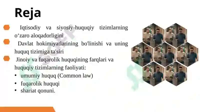 Huquqiy tizimlarning asosiy elementlari 2