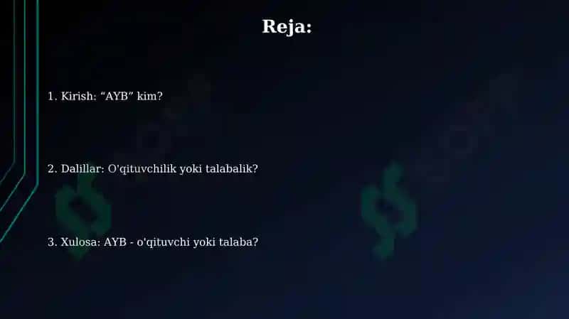 Ayb kimda o'qutuvchi yoki o'quvchida 2