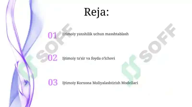Ijtimoiy ta'sir va foyda o'lchovi 2