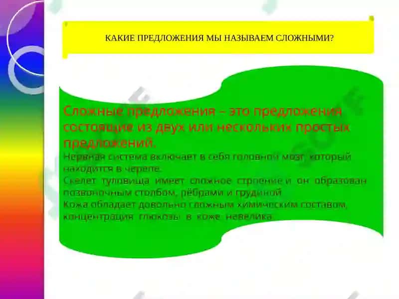 Сложное предложение 2