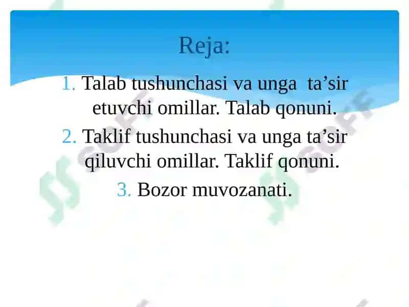 Mikro iqtisodiyot 2