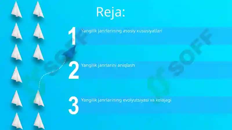 Jurnalistikada xabar janri 2