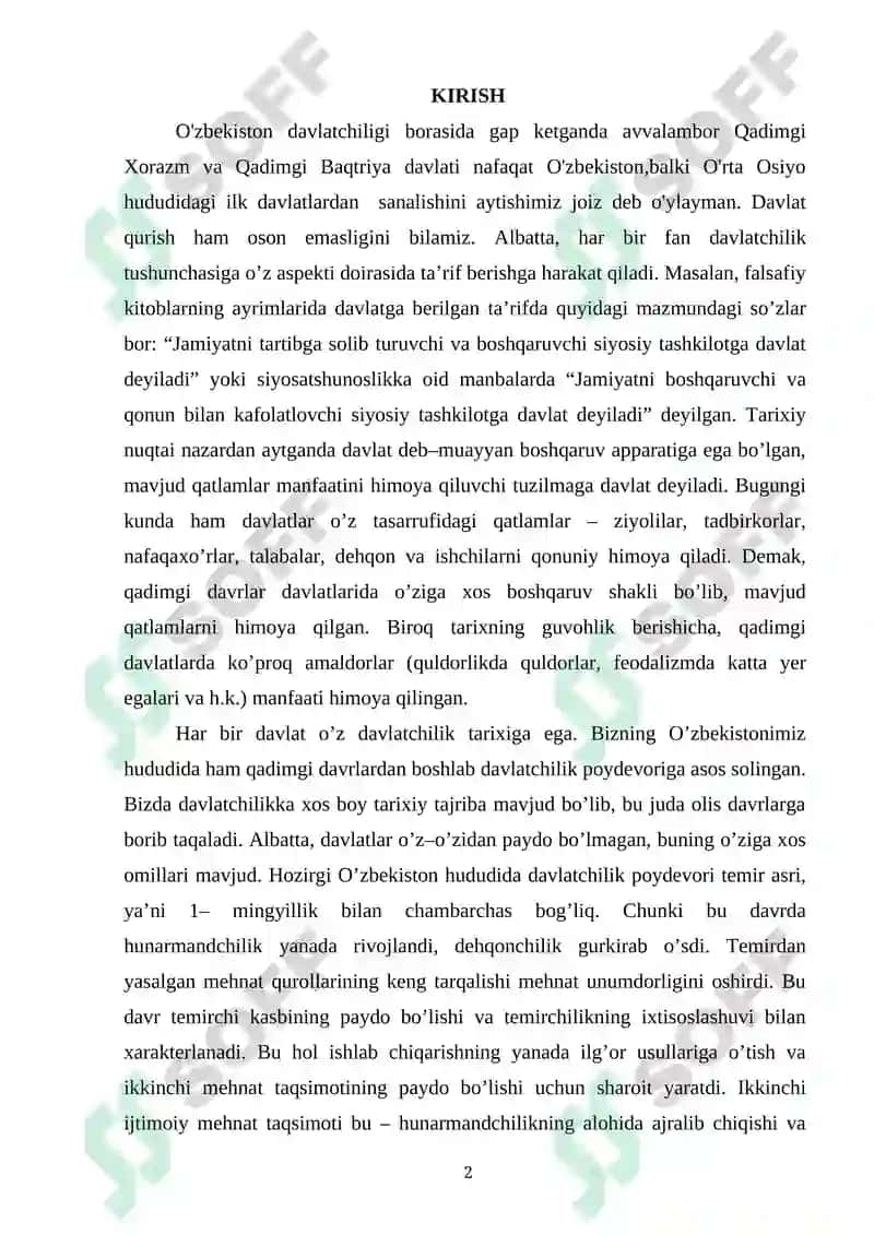 Qadimgi Xorazm va Qadimgi Baqtriya davlati 2