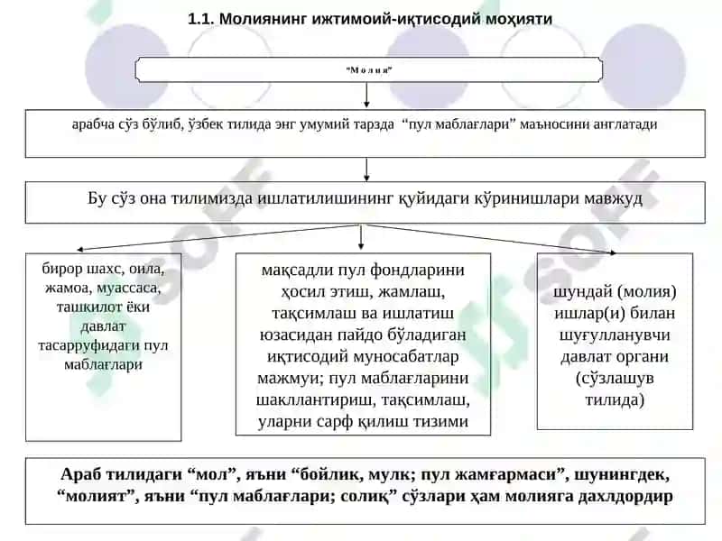 Молия ва молия назариясига кириш 2