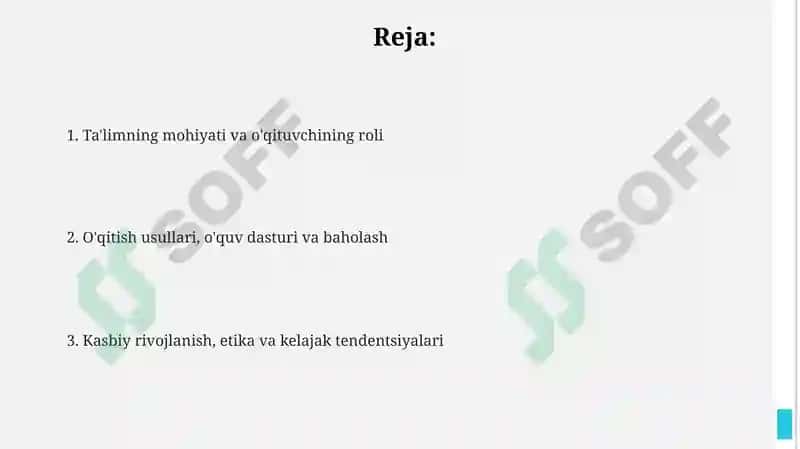 Pedagogikakasbiningmohiyati 2