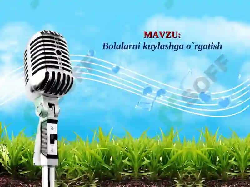 Bolalarning musiqiy ta`limi 2