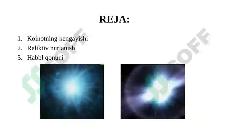 Koinotning kengayishi. Habbl qonuni 2