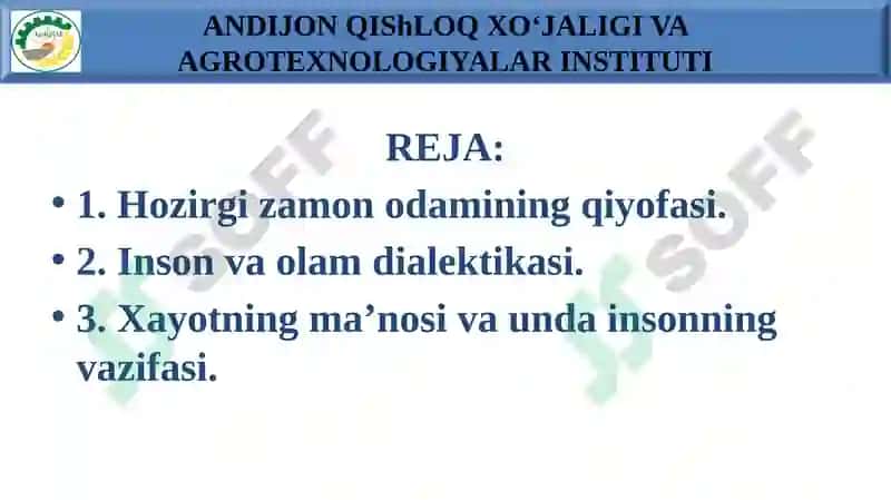 INSON FALSAFASI 2