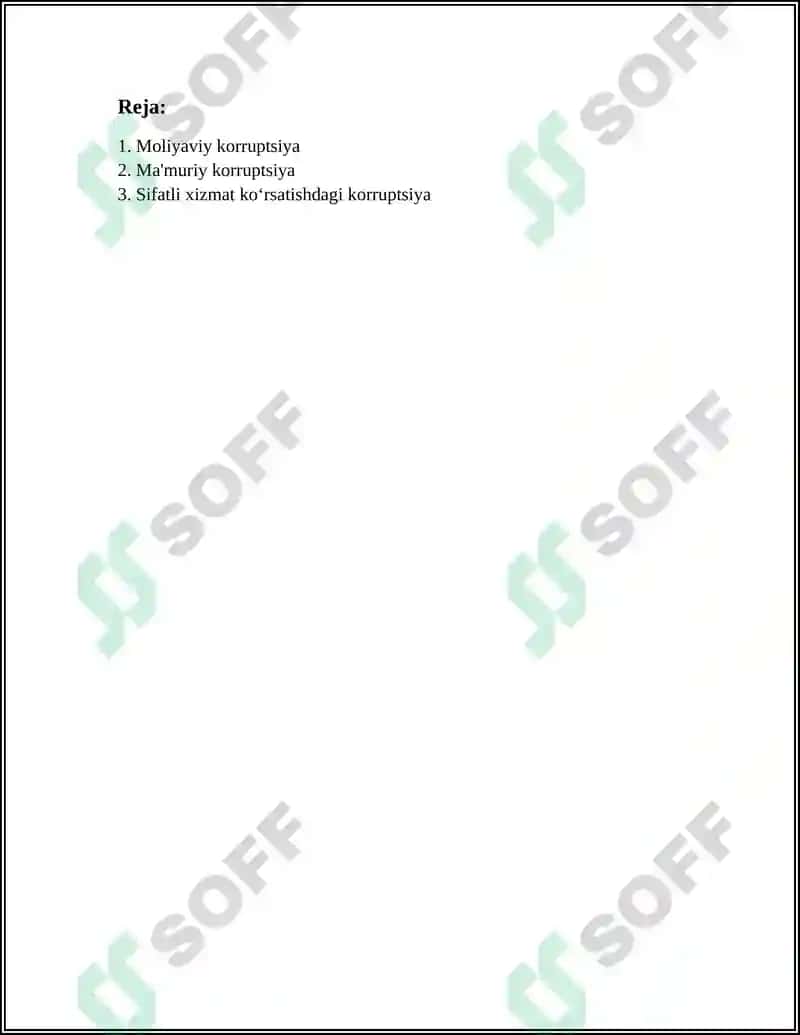 KARRUPSIYANING KOʻRINISHLARI 2