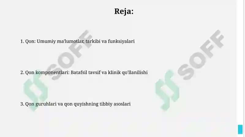Qon preparatlari va kompanetlari 2