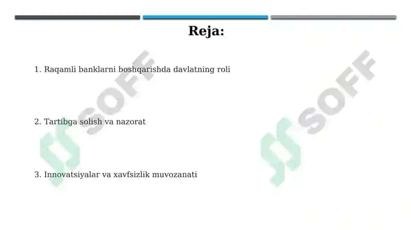 Raqamli banklarni boshqarishda davlantning roli 2
