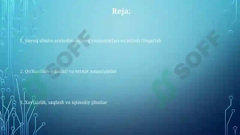 Suyuq shisha (житкий стекло) 2