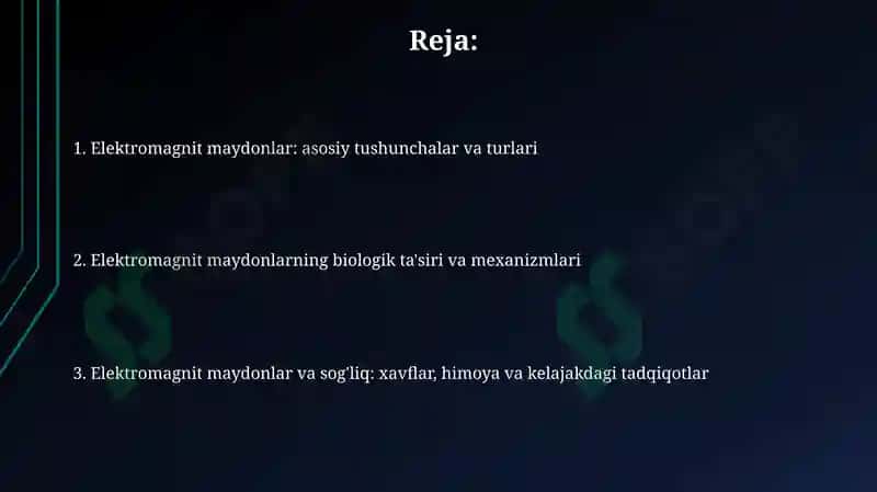 Elektromagnit maydonlar 2
