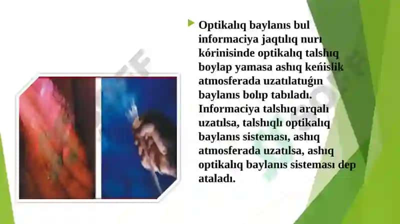 Optikaliq talali sistemalar 2
