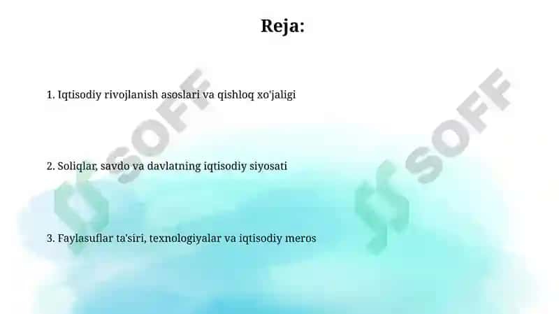 Qadimgi Xitoydagi iqtisodiy gʻoyalar 2