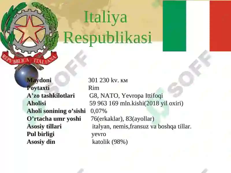 Italiya Respublikasi 2