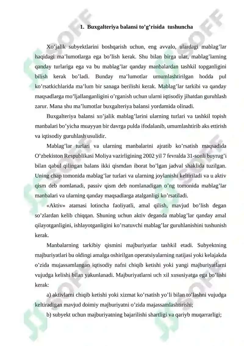 Buxgalteriya balansi 2