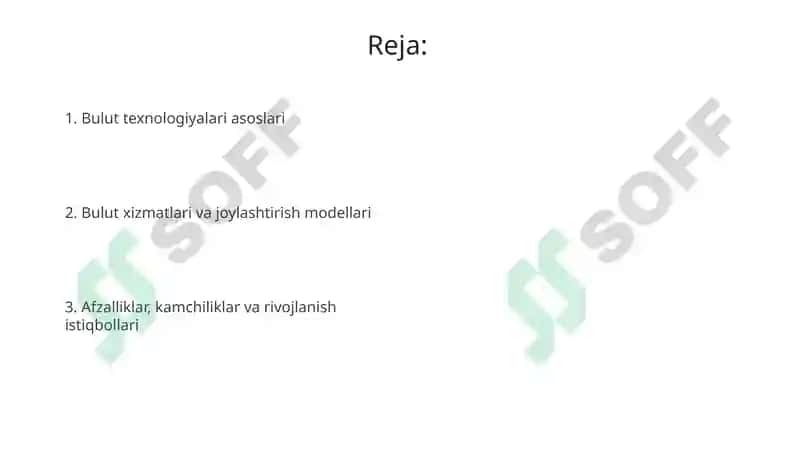 Bulutli texnologiyalar 2