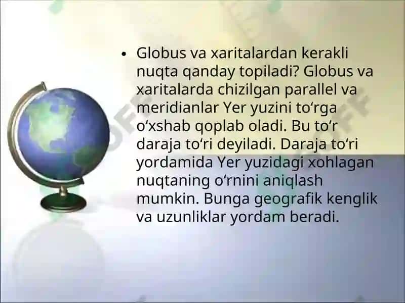 Geografik koordinatalar 2