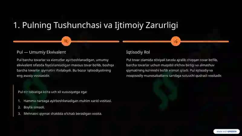 Pul Muomalasining Huquqiy Asoslari 2
