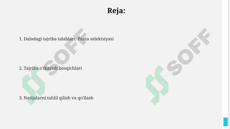 Paxta selektsiyasi 2